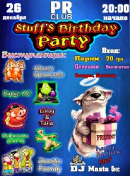 Stuff'S Birthday Party