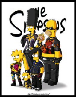 THE SIMPSONS PUNK-ROCK PARTY