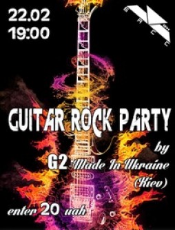 Guitar rock party by G2 Made in Ukraine