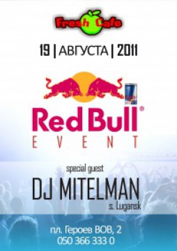 RED BULL EVENT @ FRESH CAFE