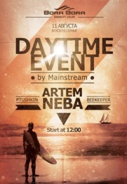 DAYTIME EVENT with ARTEM NEBA